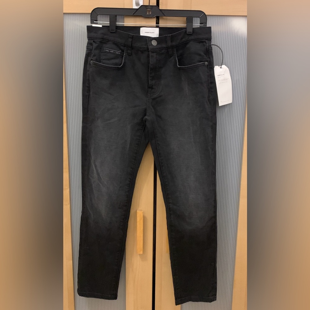 Current Elliot the the fling straight jeans in faded black Size 27 NWt